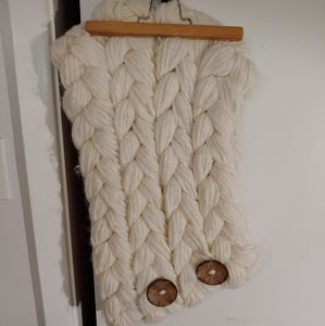 Anthropologie infinity chunky scarf